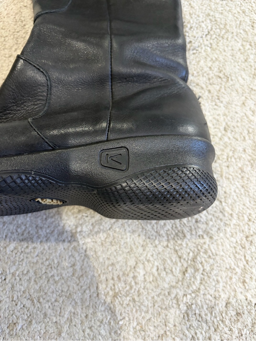 Keen Classic Mid-Calf Leather Boots, Women’s Black Size 8.5 Boots, Excellent Cnd - Picture 5 of 8